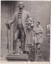 POMPEO COPPINI Sculptor * ICONIC VINTAGE 1925 GEORGE WASHINGTON SCULPTURE photo picture