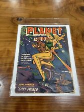 PLANET COMICS #66 - Classic Cover - Golden Age Comic 1952 picture