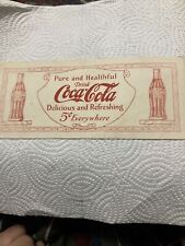 1917 Coca Cola Blotter 5 Cents  picture
