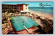 Miami FL-Florida, The Castaways on the Ocean, Advertising, c1961Postcard picture