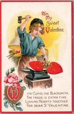 c1910s Valentine's Day Postcard 