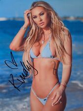 KINDLY MYERS (Playboy Playmate/Model) Signed/Autographed 8.5x11 Photograph picture