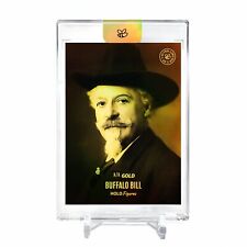 BUFFALO BILL Showman Trading Card 2023 GleeBeeCo Holographic #BFSH *GOLD* 1/1 picture