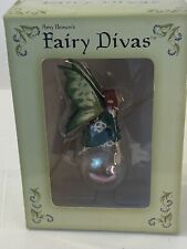 3D Hand Painted Fairy Divas Bubble Rider III Poly stone Ornaments by Amy Brown picture