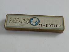 Vintage MARS J.S. Staedtler Tin Pencil Box only Empty made in Germany picture