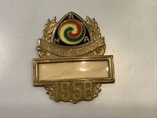 Vintage 1958  Gypsy Tour American Motorcycle Association AMA  Pin  Award picture