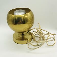 Vintage Koch Lowy OMI Orb Sphere Brass Swivel Table Lamp picture
