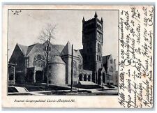 1907 Second Congregational Church Exterior Rockford Illinois IL Posted Postcard picture
