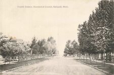Fourth Avenue Residential District Kalispell Montana Kila Doane Cancel 1907 PC picture