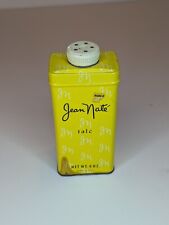Vintage Jean Nate Talc Body Bath Powder Tin 4oz USA 1950s No. 60 FULL picture