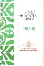 RAM Royal AIr Maroc timetable 1995/10/29 picture