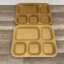 LOT OF TWO  US Army Mess Hall Lunch Trays MELAMINE?  83/84 picture