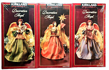 Decorative Vintage Angel Christmas Tree Toppers Kirkland Signature 9” Sealed picture