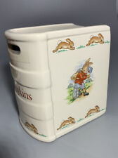 Vintage Bunnykins Book Shaped Bank Royal Doulton picture