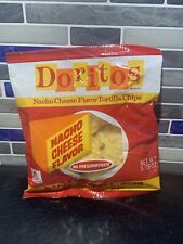 Rare Vintage 1970s Doritos Frito Lay Nacho Cheese Tortilla Chips Sealed Bag picture
