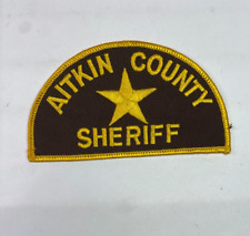 Aitkin County Sheriff Minnesota MN Patch F2 picture