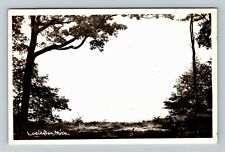 RPPC Ludington MI-Michigan, Scenic View, c1950 Vintage Postcard picture