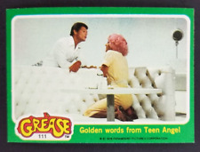 Grease 1976 Golden words from Teen Angel Movie Topps Card #111 (NM) picture