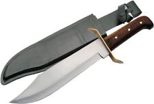 SZCO Supplies 15” Classic Wood Handle Carbon Steel Bowie Blade Outdoor picture