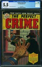 Perfect Crime 10 CGC 5.5 ONLY MILE HIGH SOLD FINER Court Assassin 1951 Cross Pub picture