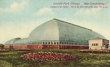 New Conservatory, Garfield Park - Chicago, Illinois Postcard picture