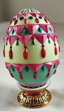 VTG LENOX Jeweled BEDAZZLED EGG Paravaneh Holloway Easter  Perfect Condition picture