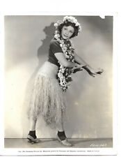 1937 LOVELY  MARTHA RAYE  STYLISH PORTRAIT ORIG VINTAGE PHOTO 219 picture