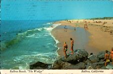 Balboa Beach, The Wedge, Balboa, California CA Postcard picture