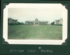 1930's Schofield Barracks hand colored Hawaii Photo McKinley High School picture
