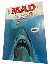 Vintage MAD Magazine No. 180 JAWS Parody Cover January 1976 picture