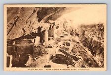 Mesa Verde National Park, Cliff Palace, Antique, Vintage c1926 Souvenir Postcard picture