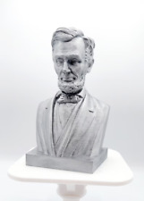 Silver Bust of Abraham Lincoln, 3D Printed Lincoln Bust, Sixteenth President picture