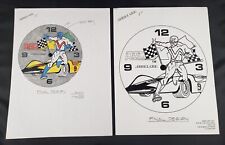1990s Speed Racer Abbelare Racer X Character Watch Original Dial Art Artwork picture