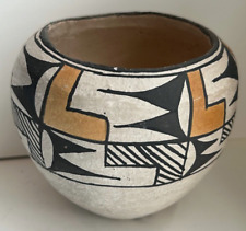 vtg 1972 Elizabeth Waconda Acoma Pueblo POT Native American pottery ceramic NM picture