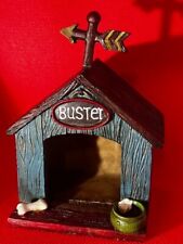 Vintage Buster Puppy Doghouse Fairy Garden Figurine picture