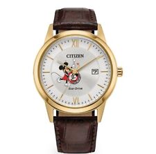 Citizen X Disney100 Mickey MOUSEKETEER Watch Limited RARE New In Box LEATHER picture