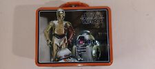 Star Wars Metal Vintage Rare Lunch Box C3PO & R2D2 No Thermos picture
