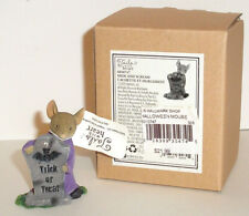 2023 Enesco - HIDE AND SCREAM HALLOWEEN - TAILS WITH HEART MOUSE FIGURINE CUTE picture