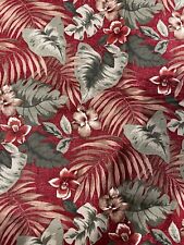 Vintage Tropical Fabric 2003 By Cranston . Kitch , Tikki Bar picture