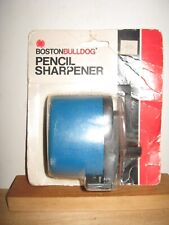 Vintage Boston Bulldog Plastic Pencil Sharpener 1065 New 4 Way Mount- NOS picture