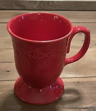 Pioneer Woman Cowgirl Lace Red Mug picture