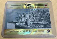 Historic Autographs 1918 End of the Great War #127 2nd Battle of the Somme /25 picture