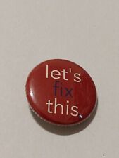 Let's Fix This Button Badge Pin picture