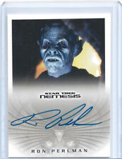 2002 Star Trek Nemesis Auto NA2 Ron Perlman as Viceroy Autograph NM/Mint picture