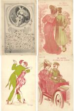 ARTIST SIGNED GLAMOUR, 52 Vintage Postcards Pre-1940 with Better Cards (L7232) picture