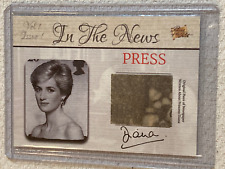 2018 The Bar - Pieces of Past Antiquity Ed. In The News Princess Diana #ITN-5 picture