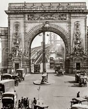 1914 NEW YORK Manhattan Bridge PHOTO  (227-Z) picture