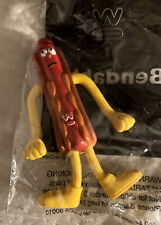 Wienerschnitzel Bendable Hot Dog In A Bun 1999/ Kids Meal / Sealed In Package picture