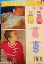 Infant New Look 6252 UNCUT Baby Pattern Bunting Hat Lady Bug Owl NB-S-M-L 7-24lb picture