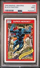 1990 Marvel Universe #20 Black Panther PSA 9 Mint picture